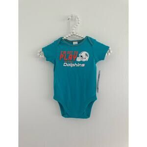 Miami dolphins one piece Sz 12-18 football NFL game day